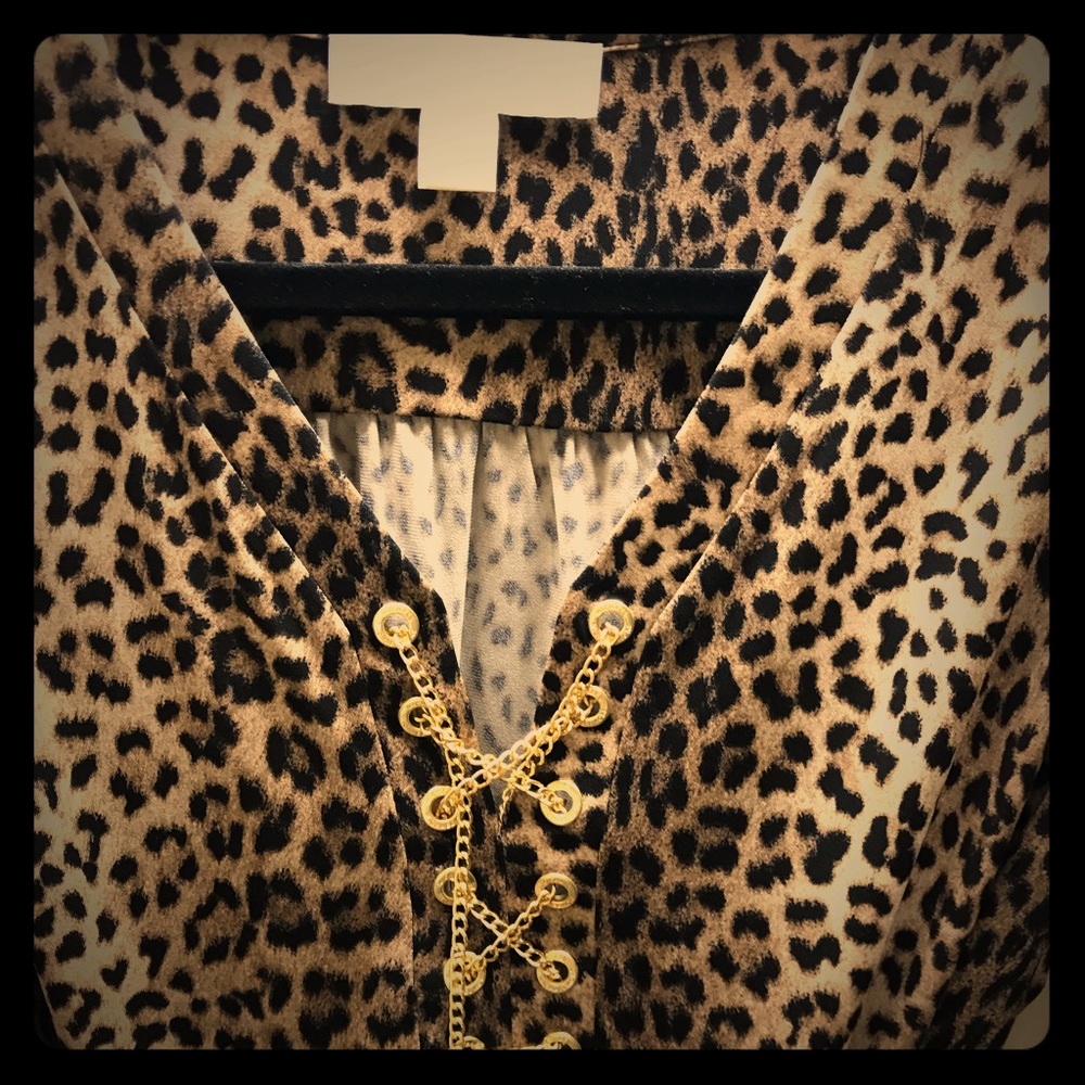MICHAEL KORS leopard dress